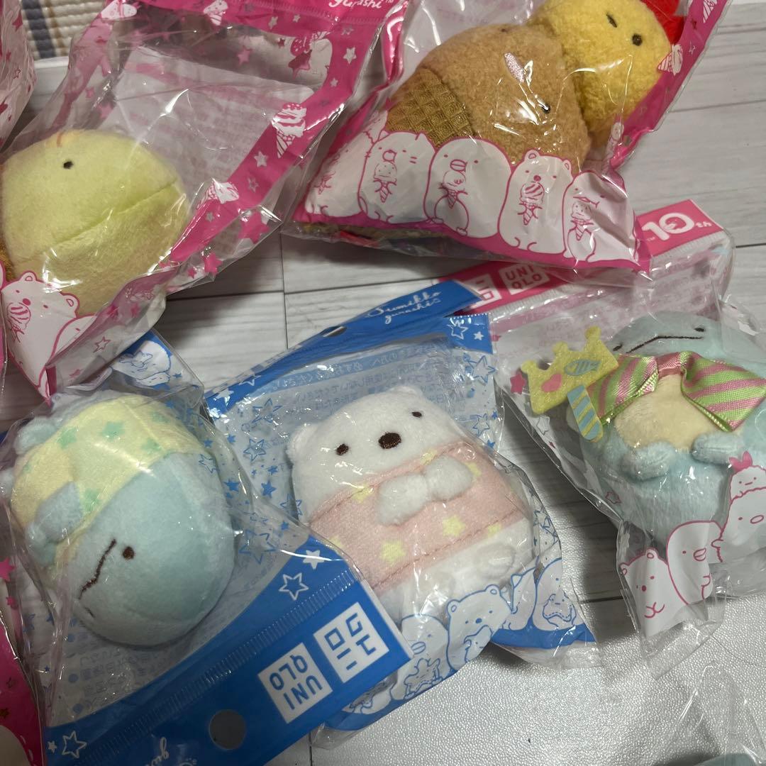 すみっコぐらし　ユニクロ　てのりぬいぐるみセット