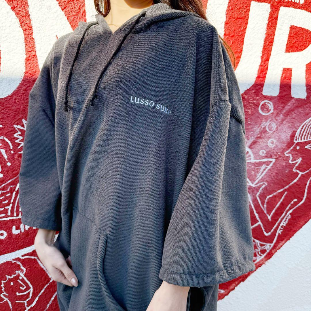 正規品　LUSSO SURF お着替えポンチョ　グレー　ロンハーマン