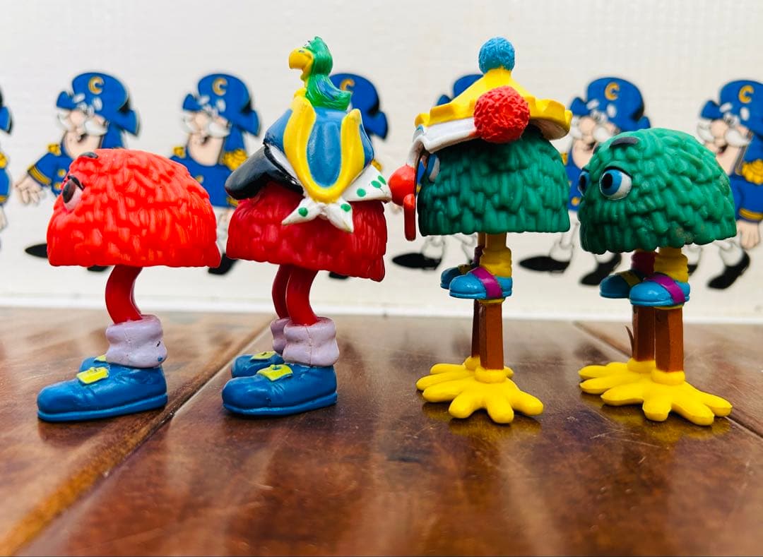 89'McDonald's Funny Fry Friends×4 フライガイ