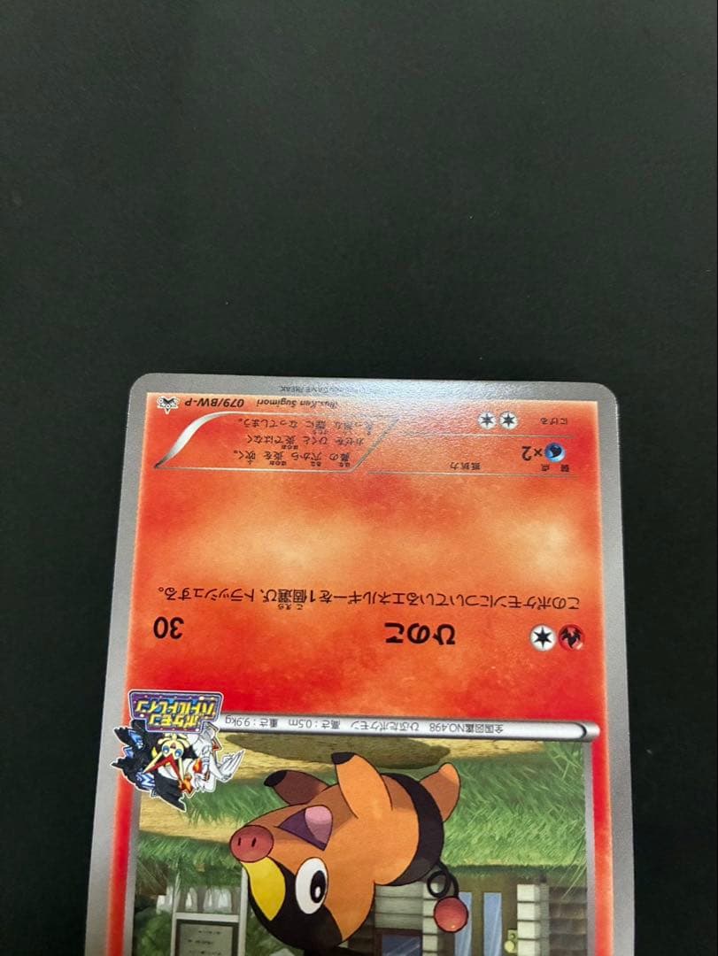 ポケモンカード ポカブ 079/BW-P JR北海道 バトルトレイン