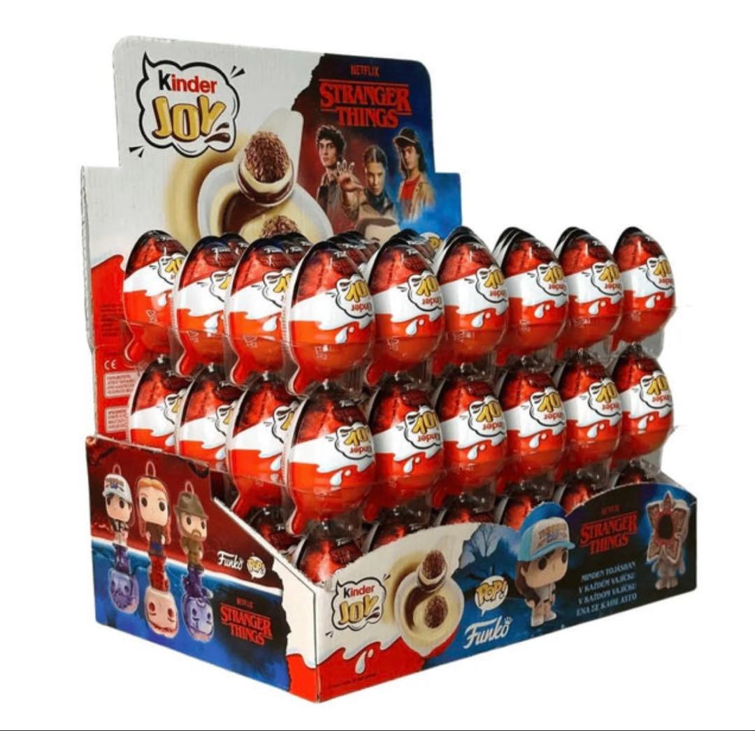 Stranger Things Kinder 72個入 1BOX 海外限定