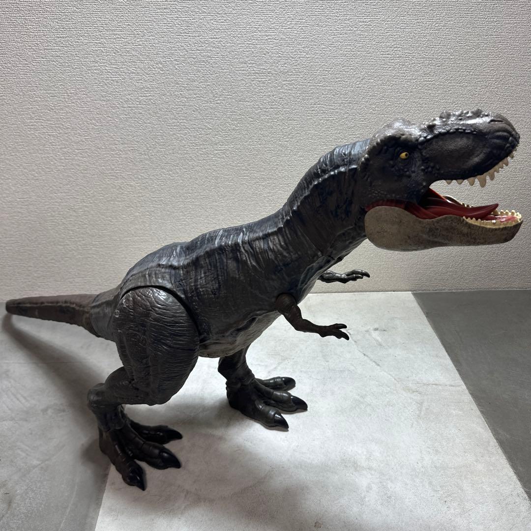マテル ジュラシックワールド T-REX Tレックス 中古品 巨大 約105cm