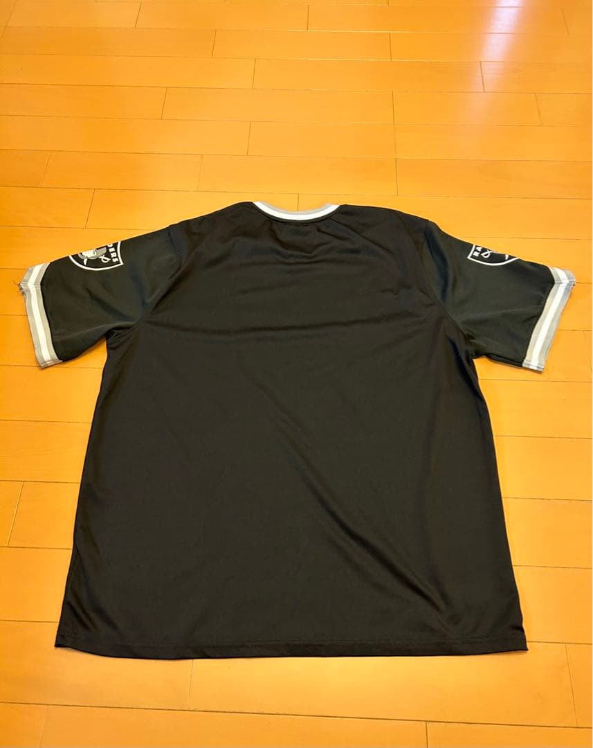 NFL「RAIDERS S/S NYLON GAME SH 」ナイロン シャツ