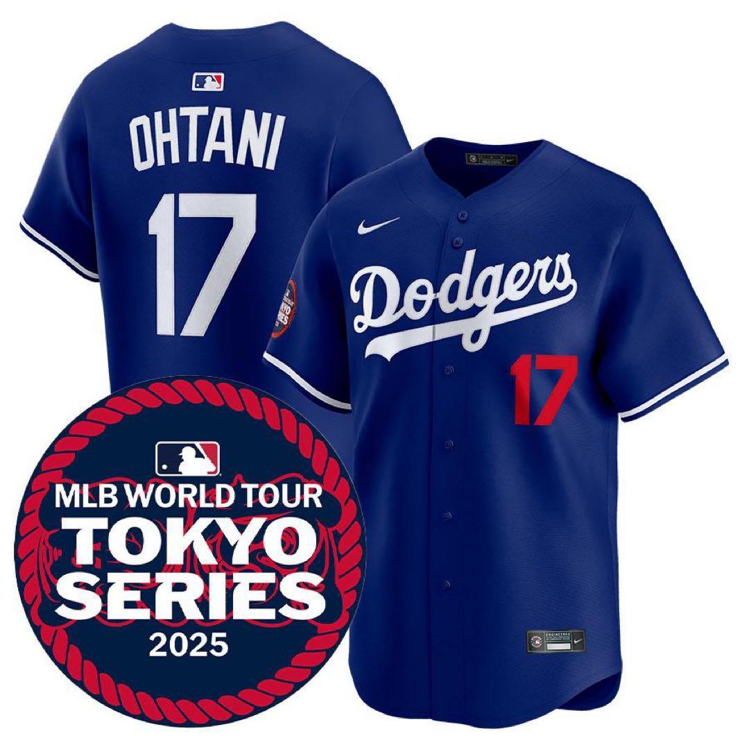 大谷翔平　ドジャース　ユニフォーム　Mサイズ　2025開幕戦　東京シリーズ　公式