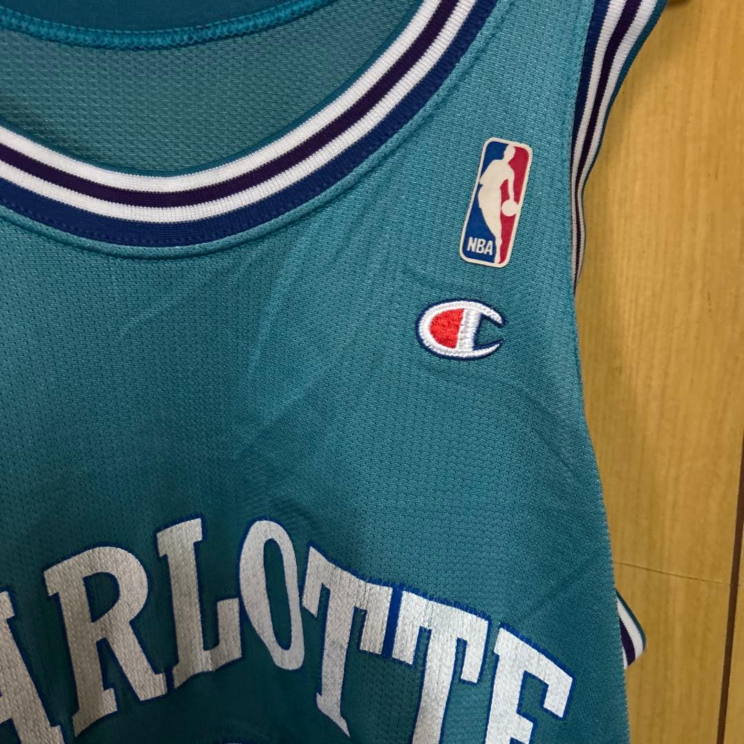 90s Champion NBA LARRY JOHNSON ホーネッツ バスケ