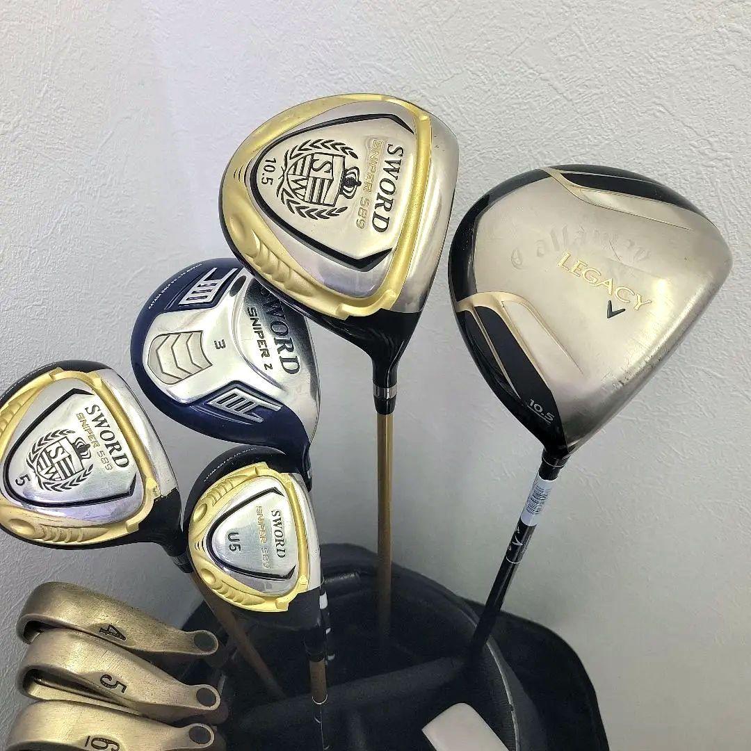 (1096)⛳初心者男性用ゴルフクラブセット　キャロウェイゴルフクラブセット