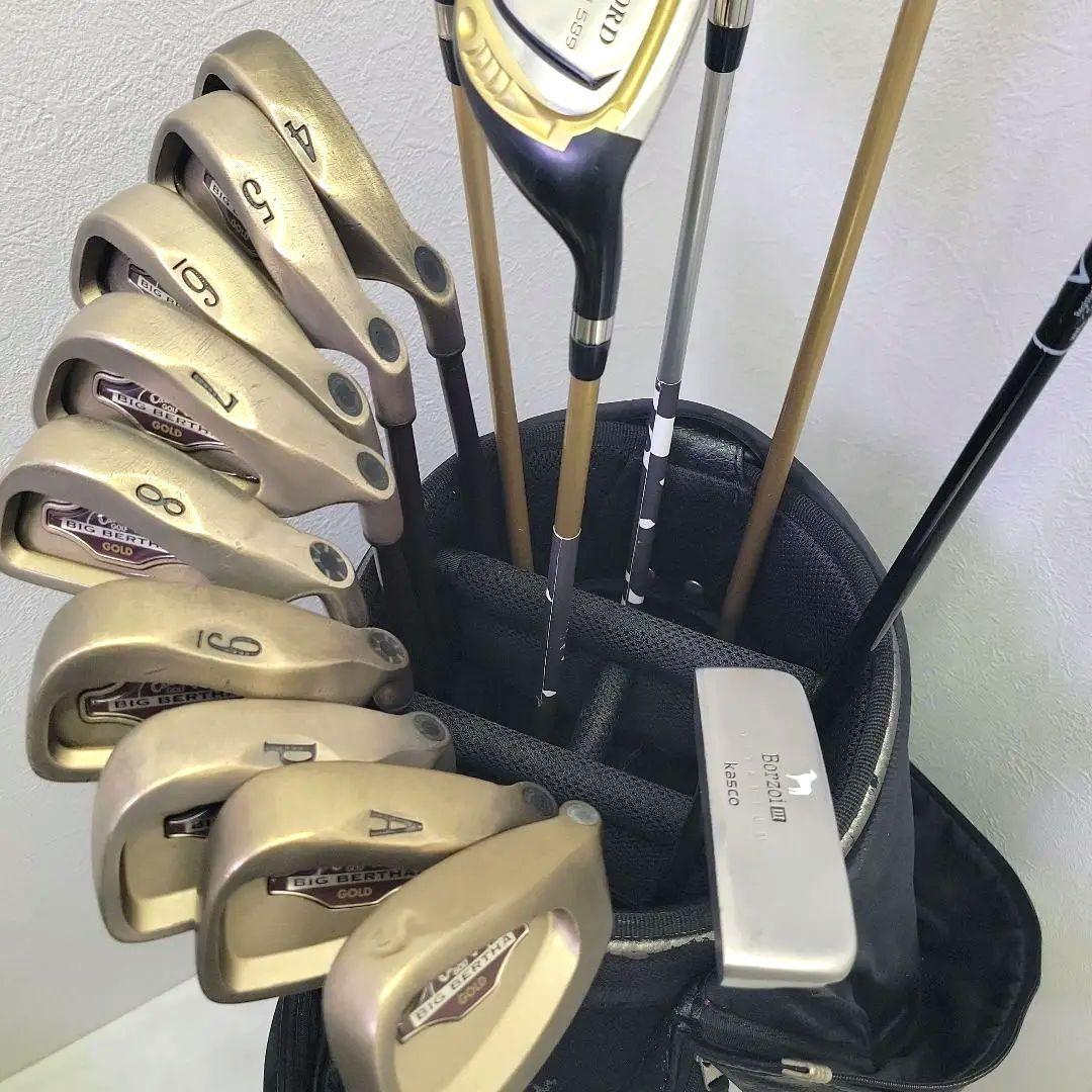 (1096)⛳初心者男性用ゴルフクラブセット　キャロウェイゴルフクラブセット
