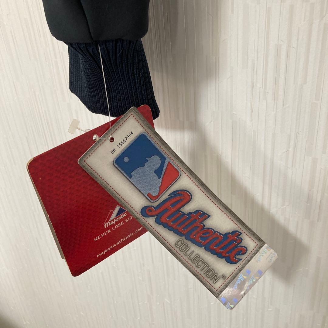 Yankees Majestic ジャケット ネイビー