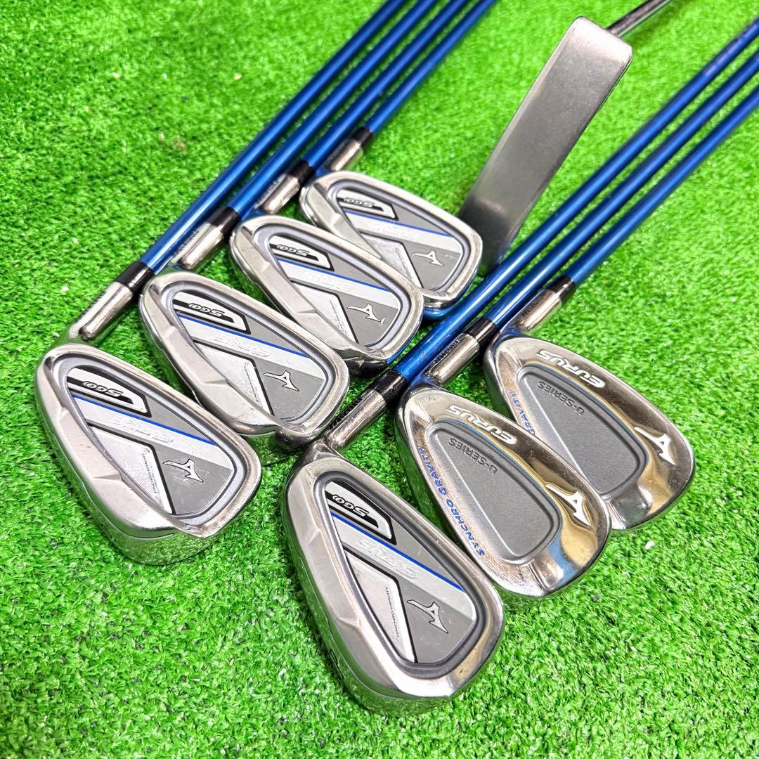 ゴルフセット　豪華　Mizuno EURUS 安心ブランド　ラウンド仕様　右打