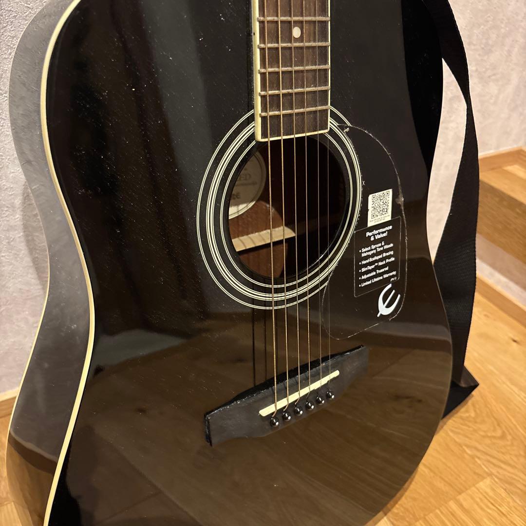 Epiphone アコースティックギター DR-100 EB ブラック