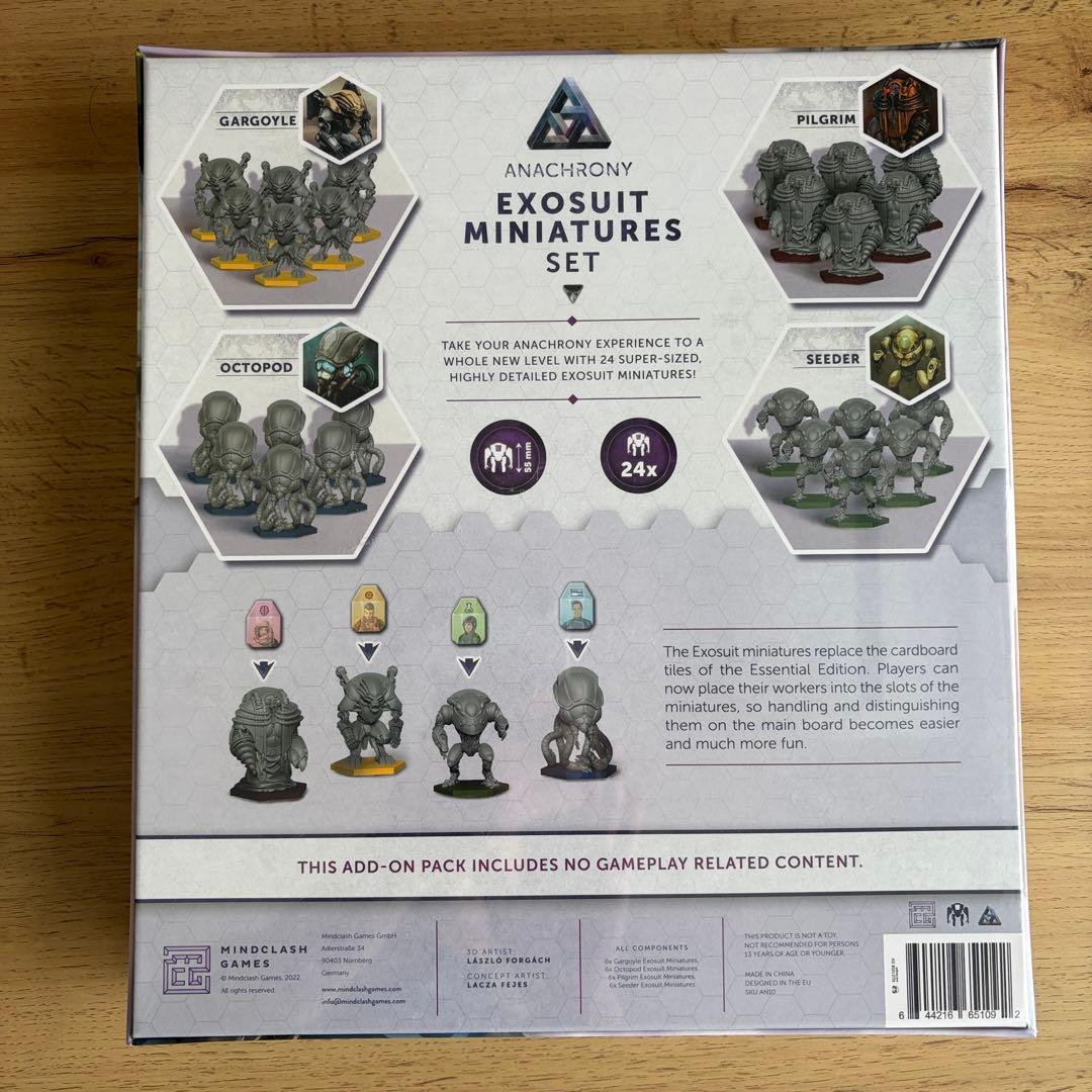 ボードゲーム　ANACHRONY EXOSUIT MINIATURES SET