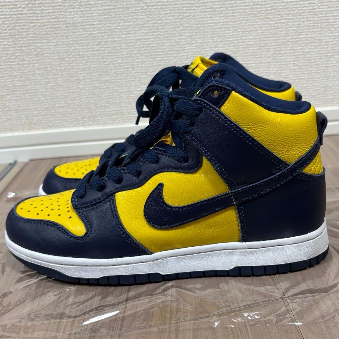 シューズ(男性用) NIKE Dunk High SP Retro 'Michigan' 24cm