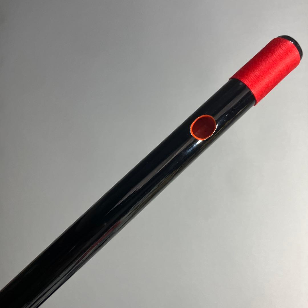 【篠笛七本調子 B菅】ドレミ調　天地糸巻西洋音階 竹笛 和楽器 MR7-142