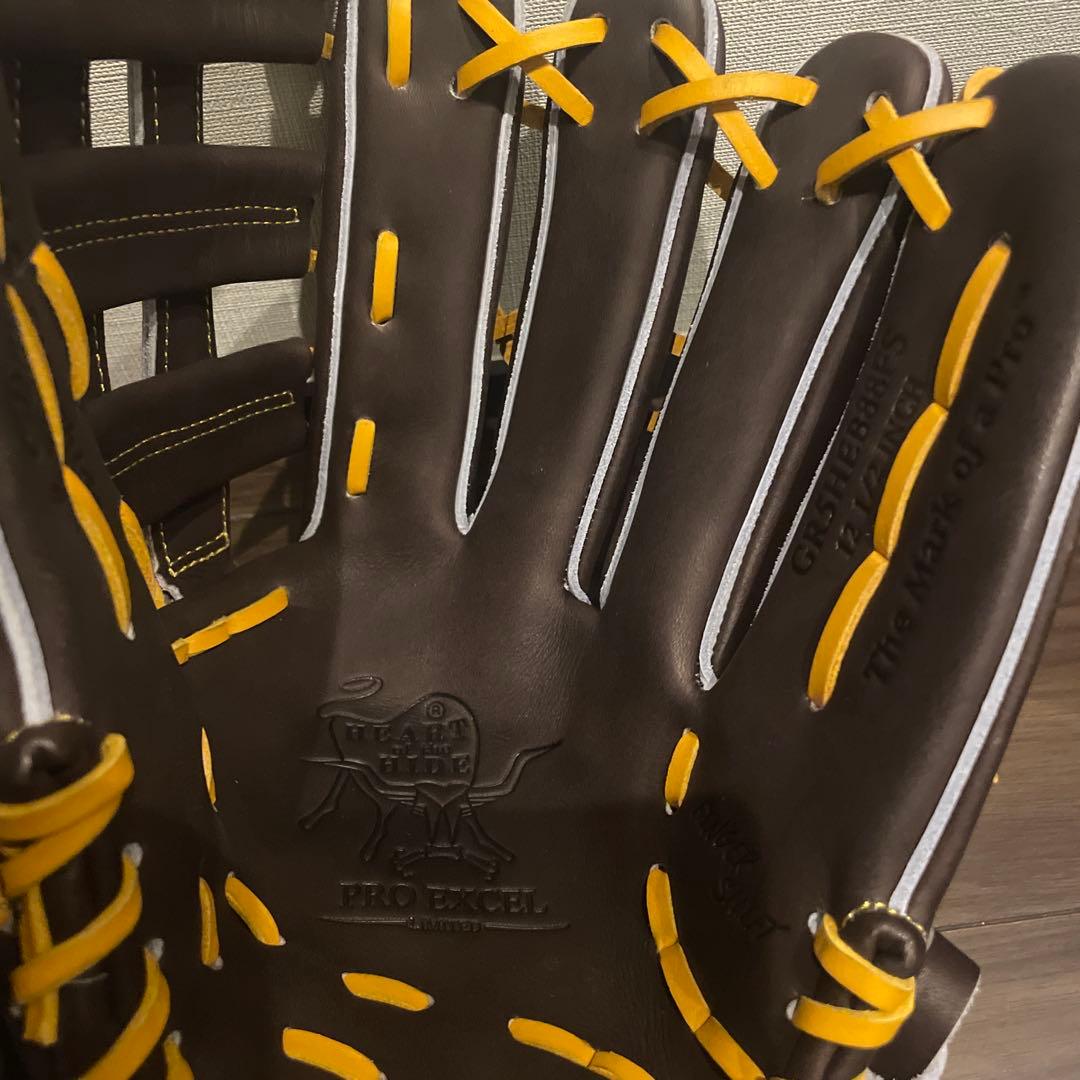 美品　ローリングス　軟式グローブ　外野手用　12.5インチ
