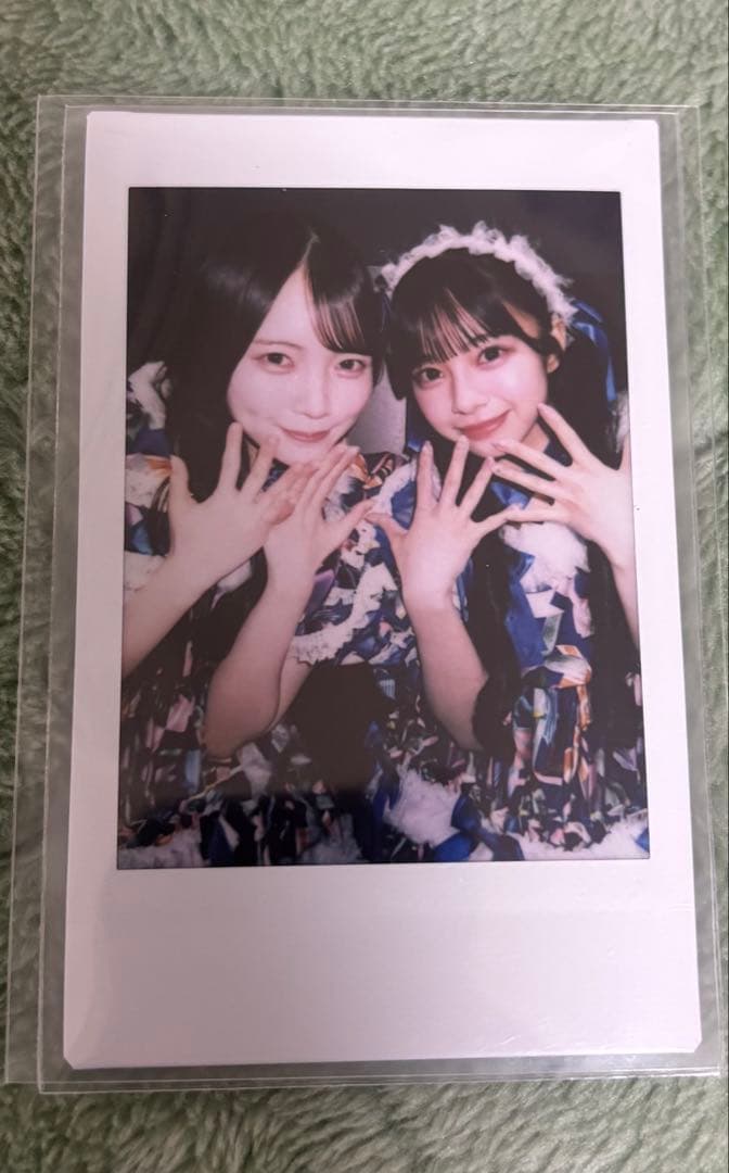 【最終価格】きゅーすと 増田彩乃 真鍋凪咲ペアチェキ