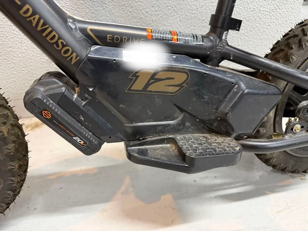明日まで値下げ！子供用電動自転車 12 ブラック　(dirt bike)