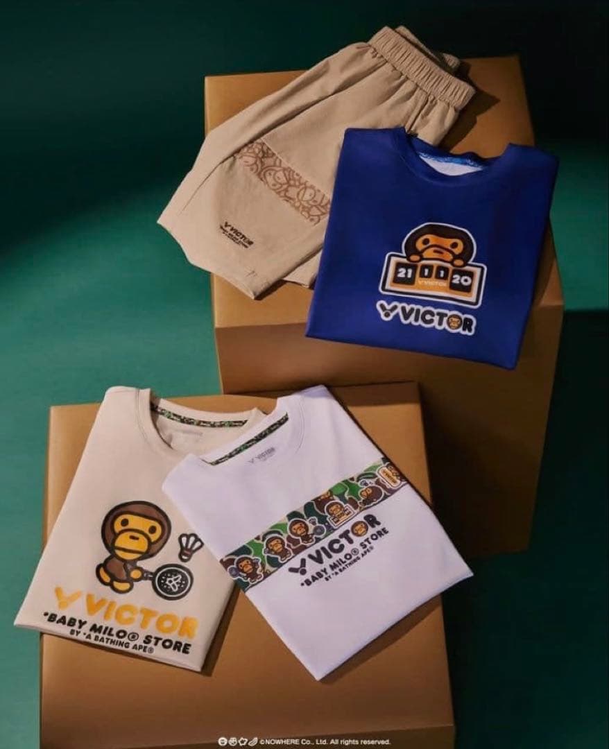 VICTOR x BABY MILO STORE® ハーフパンツ　L