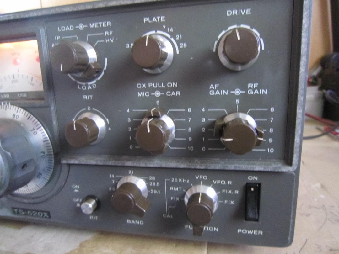 TRIO　受信機　TS-520X　改100　ラジオ
