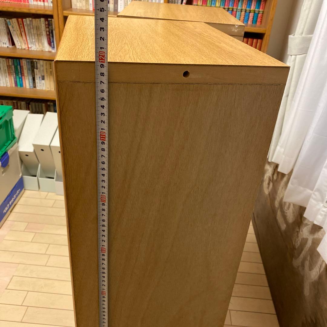 T*S様 ACTUS購入品　ナチュラルウッド　オープンシェルフ 2段　セット　レ