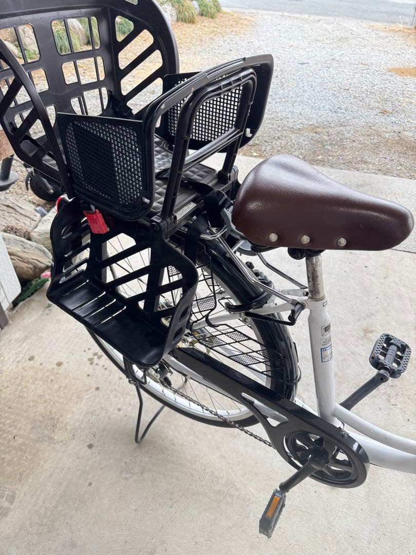 チャイルドシート付き自転車　26インチ