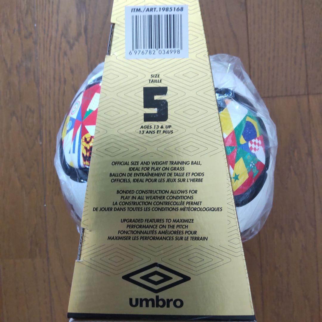 日本未発売!　2026 W杯記念 umbro サッカーボール5号 3カ国共催