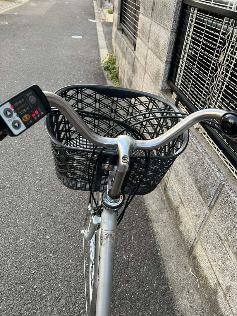 Panasonic 電動アシスト自転車 8.9Ah 充電器付き