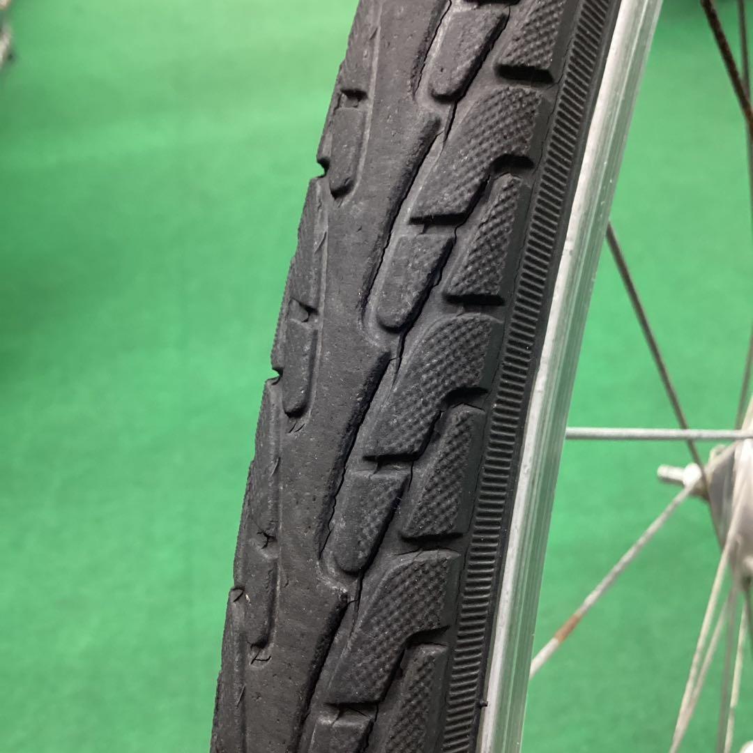 アルミリム　前輪 27x1-3/8 タイヤ付 ハブダイナモ 27インチ j1端子