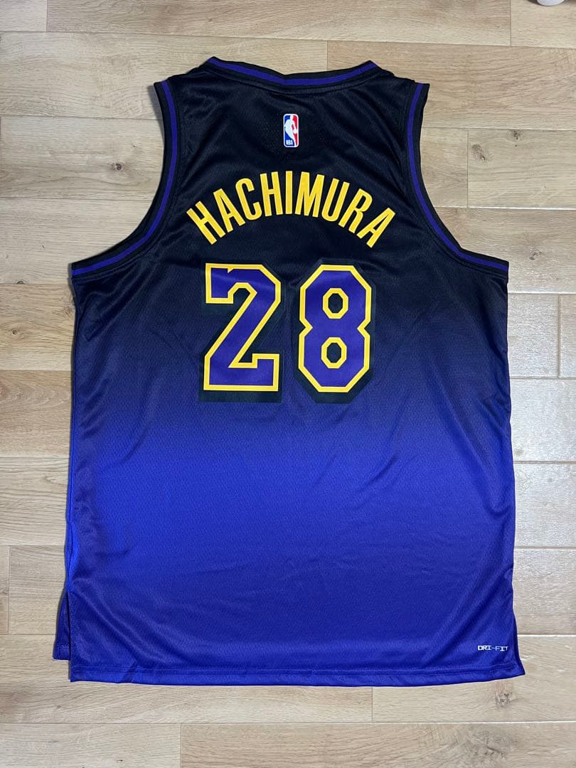LA Lakersレイカーズ Hachimura jersey ジャージ28