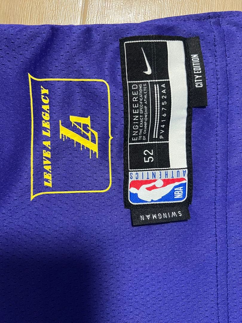 LA Lakersレイカーズ Hachimura jersey ジャージ28