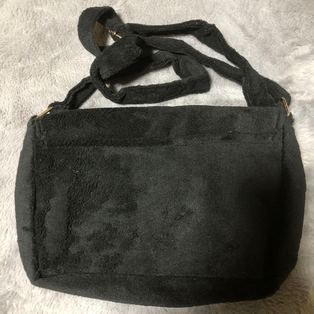 新品未使用　シャネル ノベルティ　パイル生地ショルダーバッグ BTS