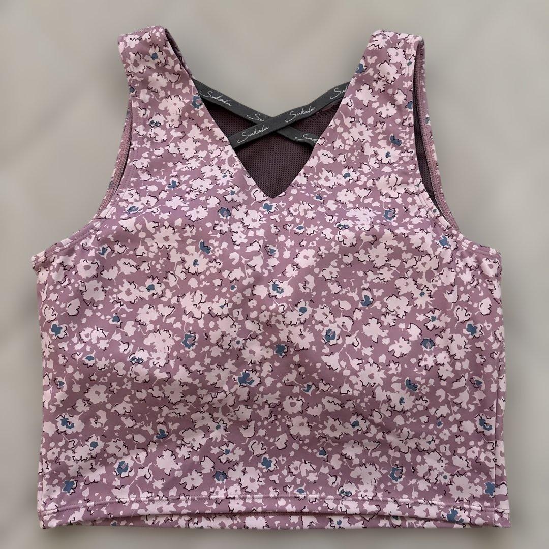 ☆最終値下げ☆ SUKALA 美品　花柄 ヨガウェア Mサイズ