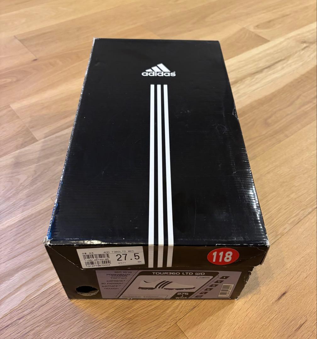 adidas TOUR360 LTD ゴルフシューズ - ホワイト