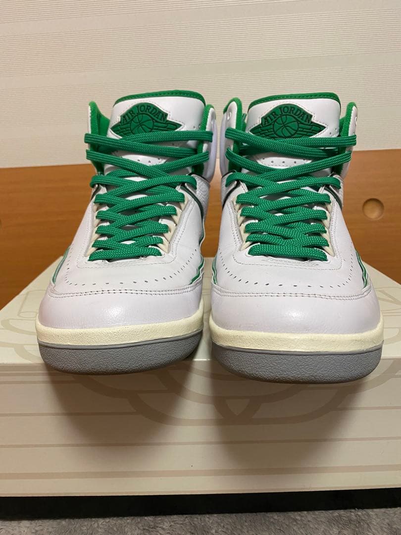 T*0様 NIKEエアジョーダン2ラッキーセイルグリーン
