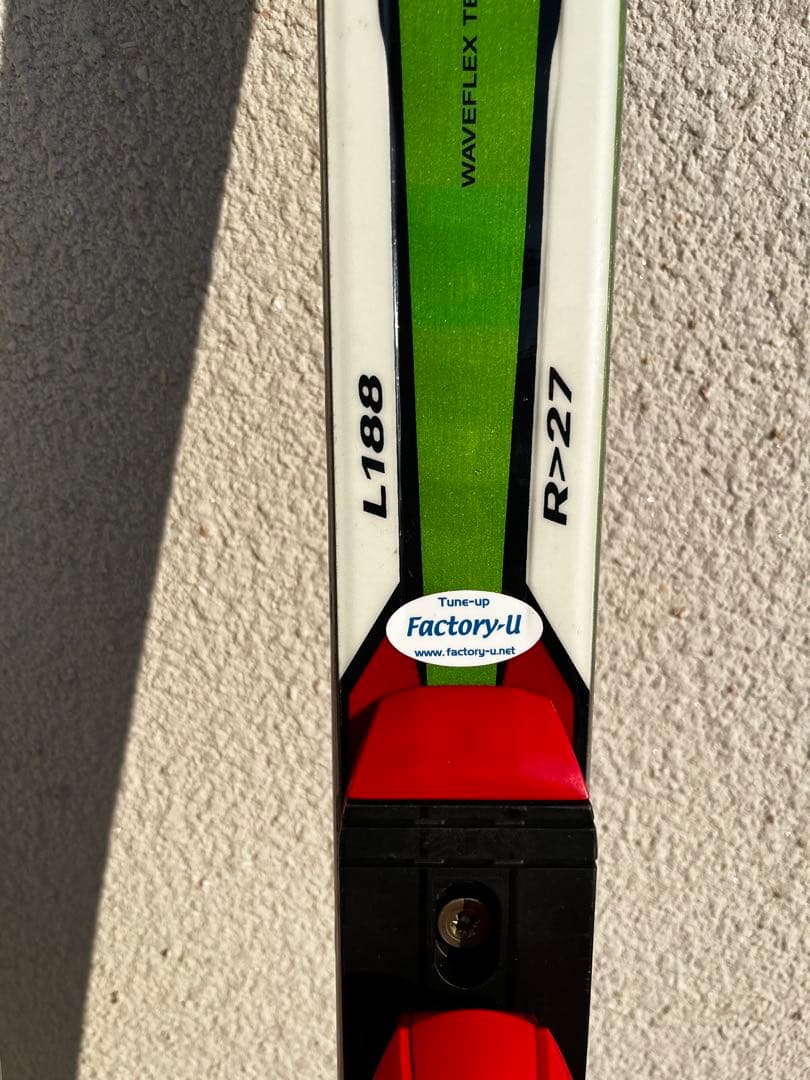 エラン　elan スキー板　GS用　レースGSX 188cm R27