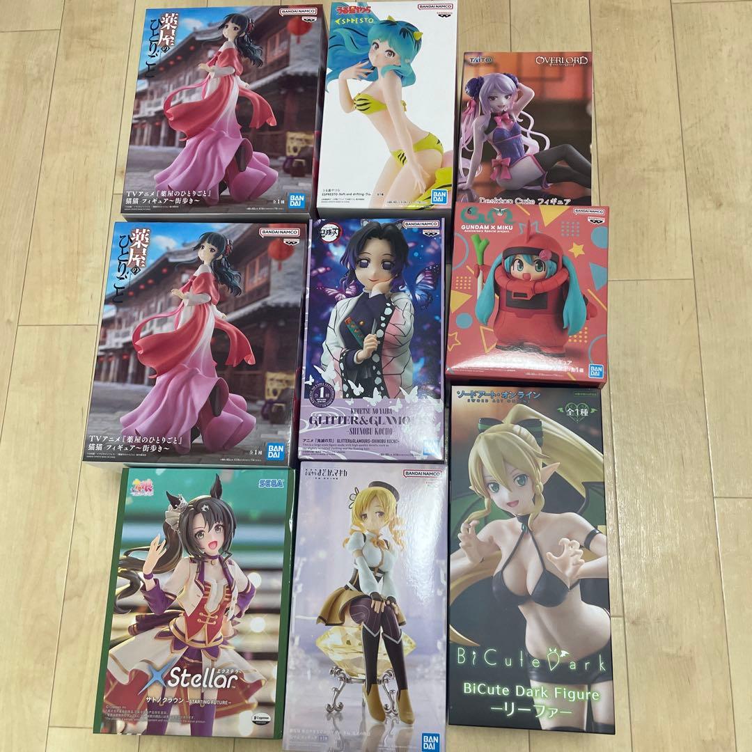 美少女系 最新プライズ フィギュア まとめ売り９点