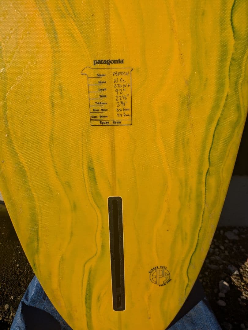 Patagonia FLETCH ロングボード 9'2\"N.Gエポキシeps