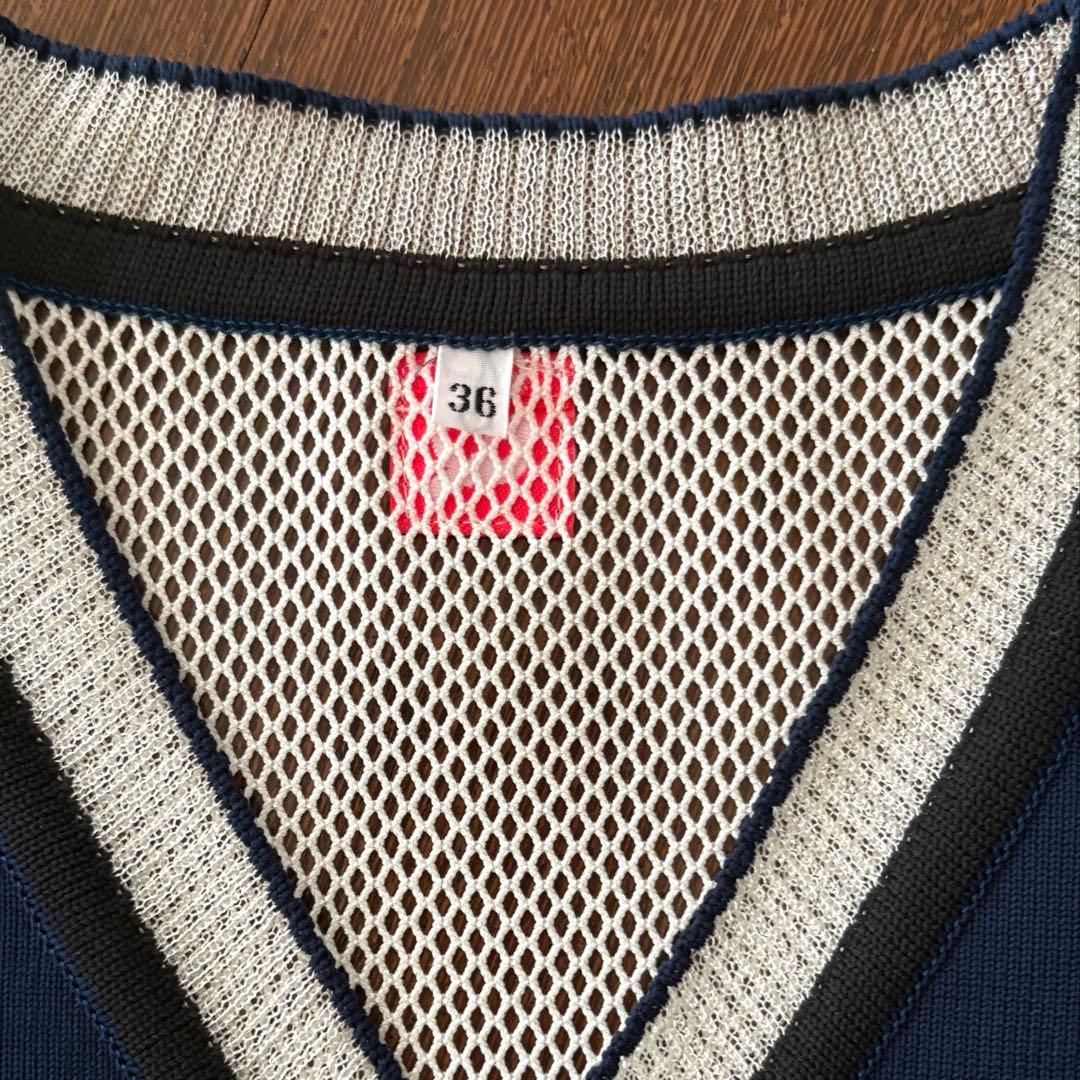 【美品】ARCHIVIO メッシュベスト サイズ36