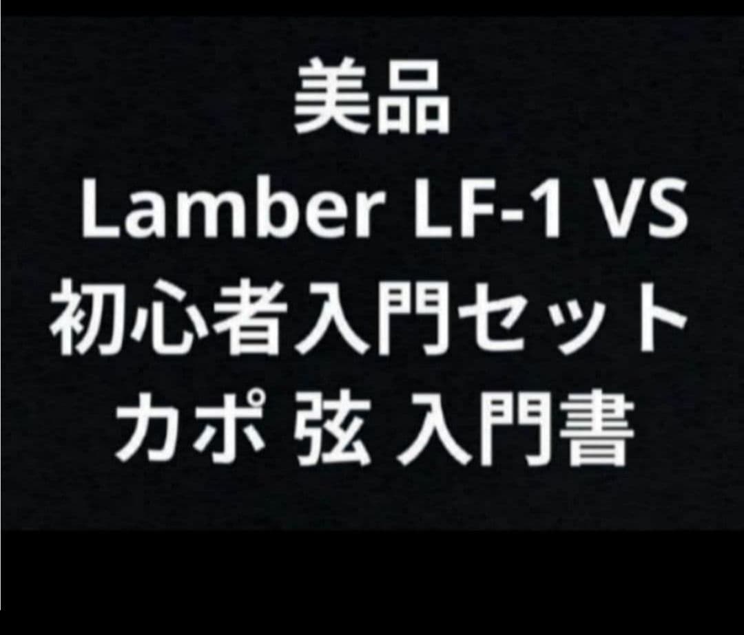 美品 ランバー LF-1 VS 入門セット ソフトケース付