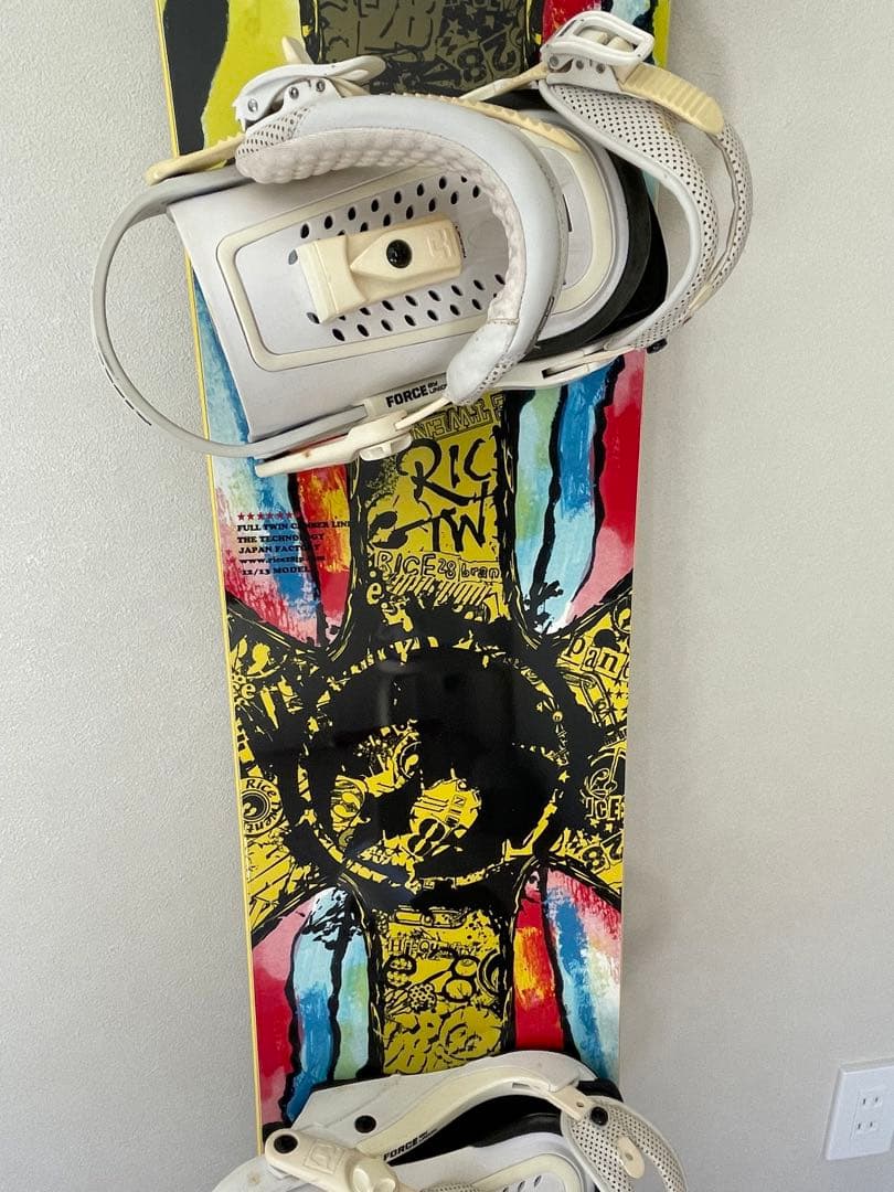 12-13 RICE28 RT7 154cm ケース付　スノーボード