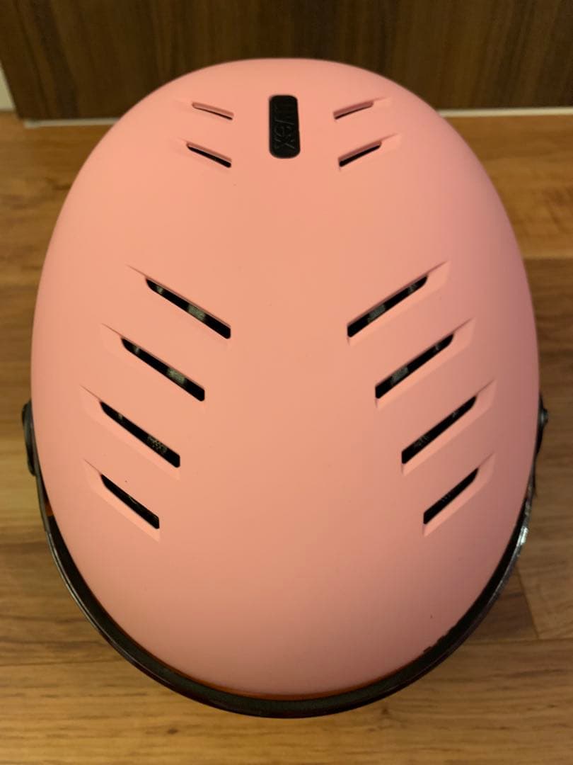 uvex ウベックス バイザーヘルメット rocket jr 51-55 ピンク