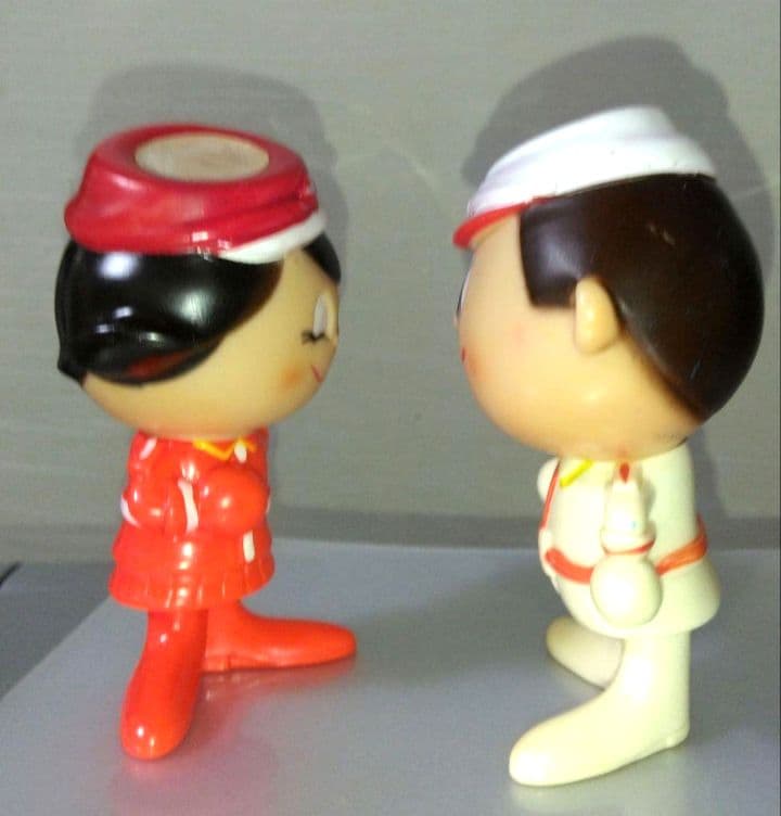 ◆昭和40年代‼️江崎グリコの懸賞品「ミリタリー人形」新藤恵美＆藤岡弘