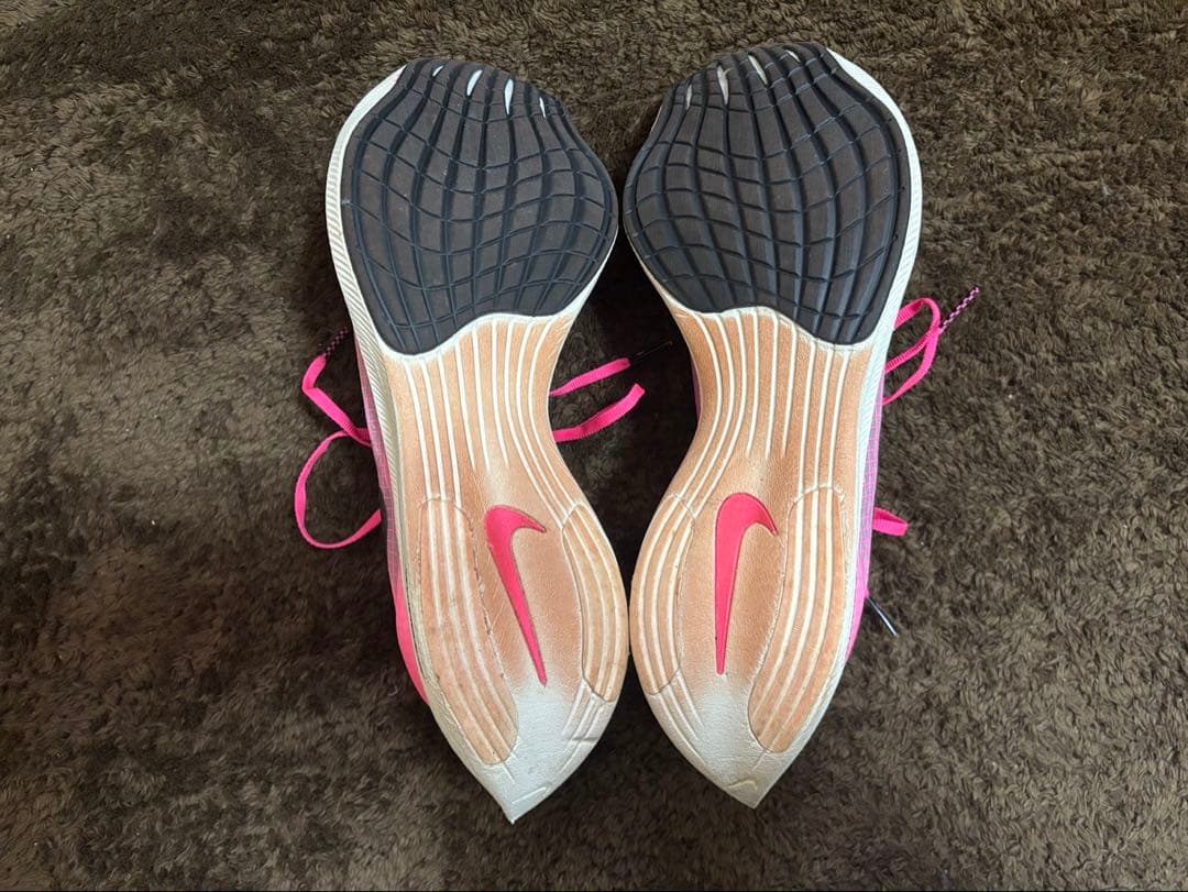 Nike ZOOMX VAPORFLY NEXT％　27cm ピンク 収納袋付き