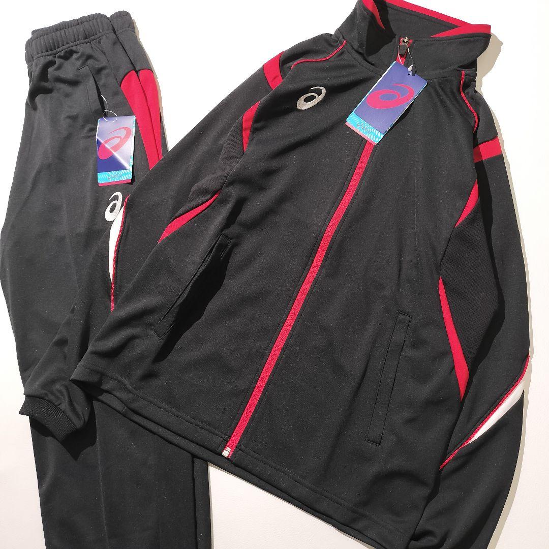 新品 asics アシックス　トレーニングウェア　上下セット ジャージ