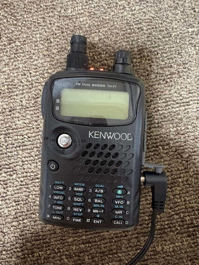 KENWOOD TH-F7 FMデュアルバンダー