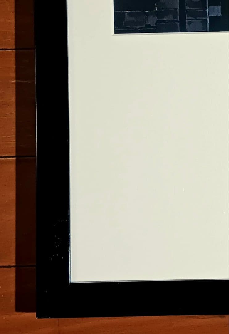 笹倉鉄平 アートポスター 「アコス・デ・ラ・フロンテラ」 額85cm ×65cm