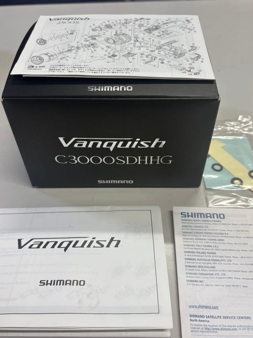 SHIMANO スピニングリール 19ヴァンキッシュC3000SDHHG