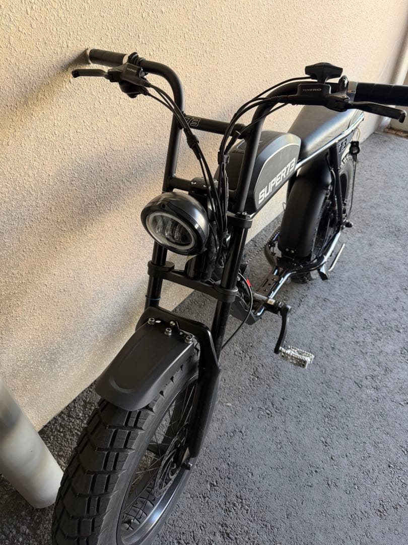 SUPER73 S2 電動アシスト自転車 ブラック
