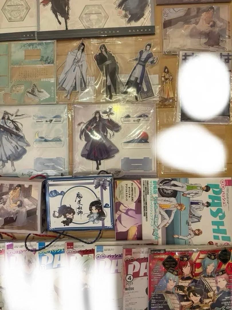 魔道祖師 江澄 藍忘機 魏無羨 コラボカフェ フィギュア PASH! まとめ売り