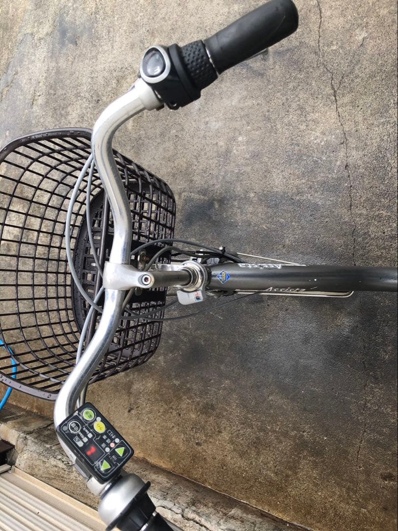 ブリヂストン新機種電動アシスト自転車アシスタ26インチグレーアルミボディー