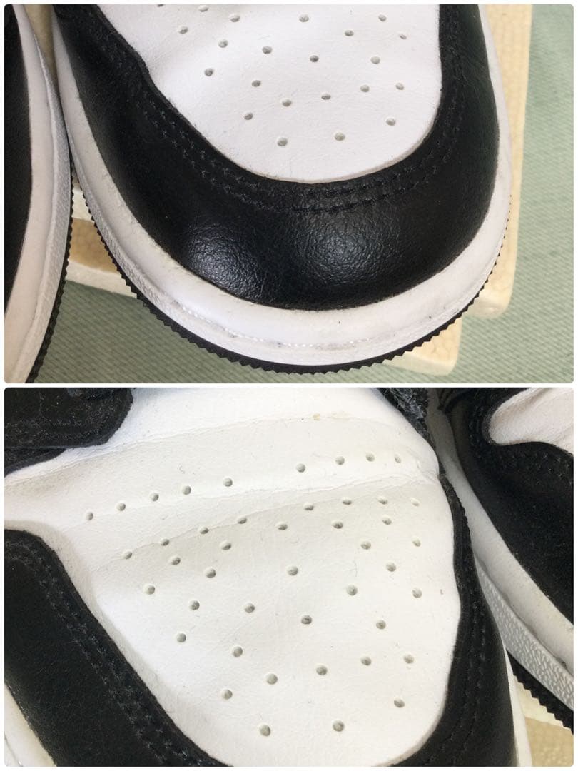 メンズバスケシューズ AIR JORDAN 1 MID WHITE/BLOCK